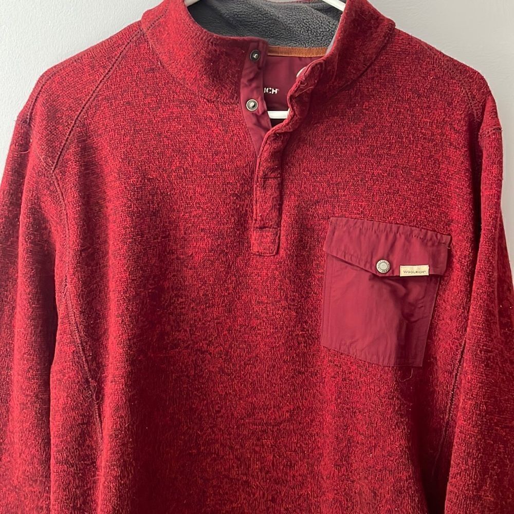Woolrich Men’s Lg Pullover Better Sweater Style polyester Layer